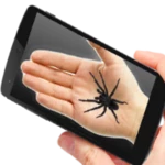 spider on hand prank android application logo